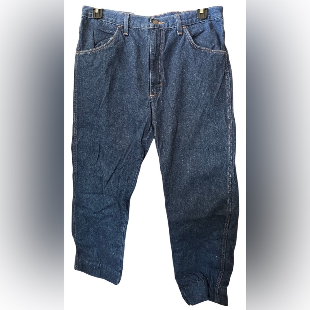 Rustler Blue Straight Leg Jeans 36x30